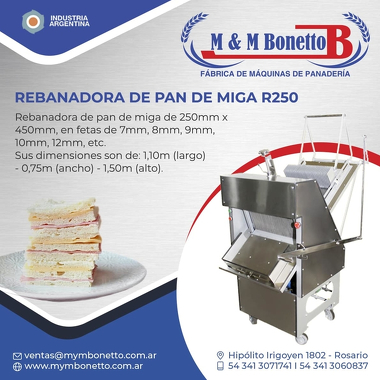 Máquinas para Panadería, Maquinarías para Panadería, Fábrica de Maquinarías para Panadería