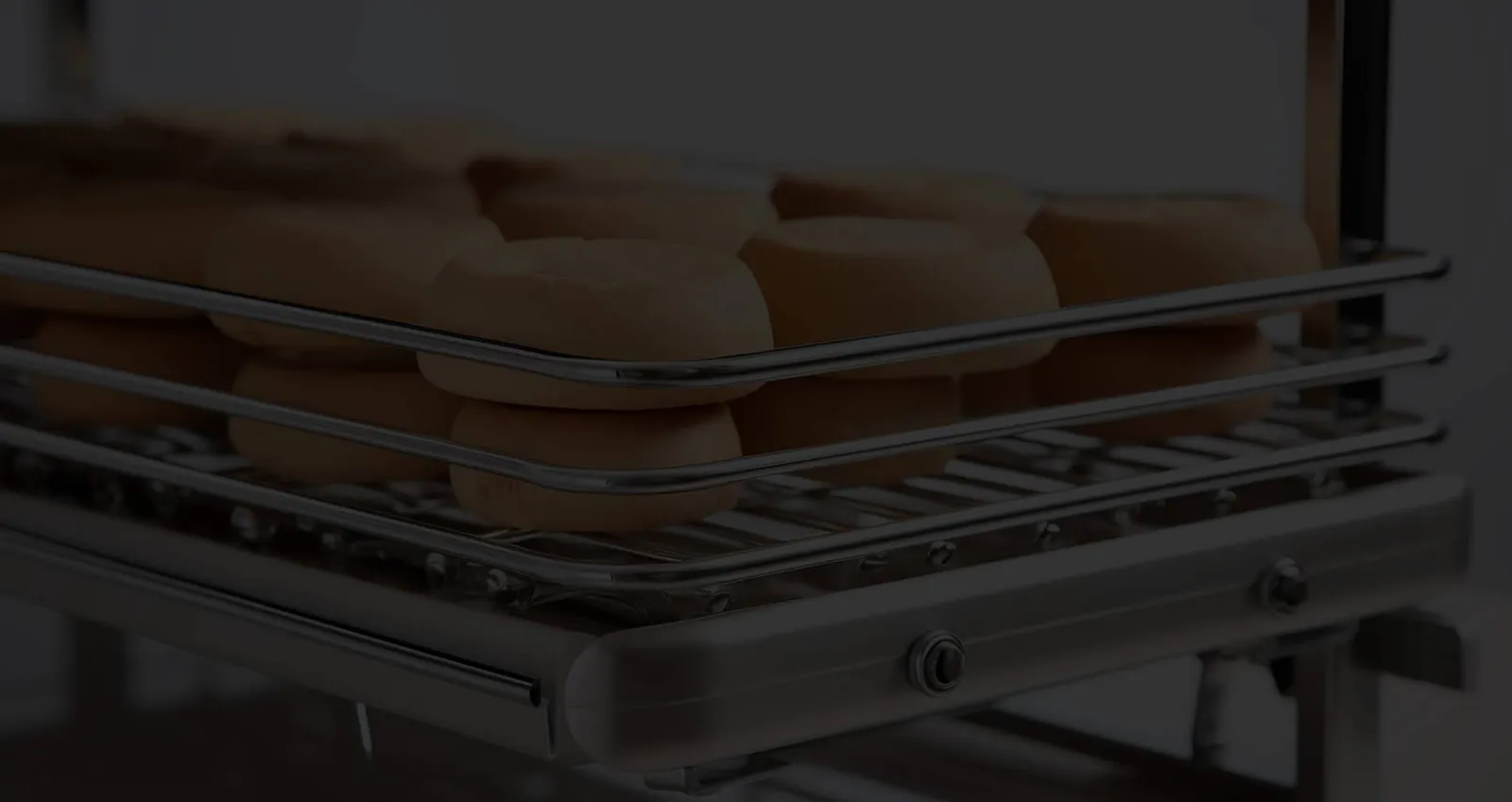 Producción de panificados con maquinaria para panadería